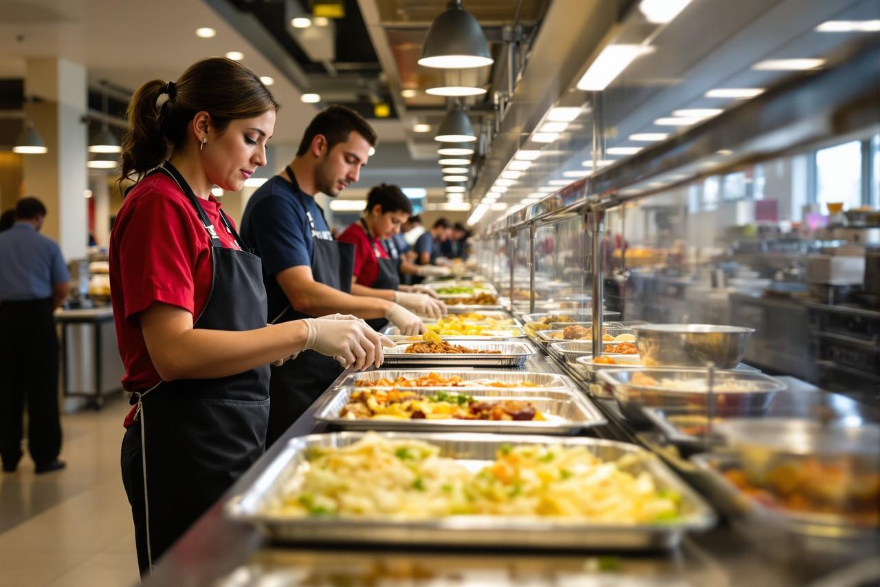 某高校食堂阿姨被曝给学生打饭时故意少给 - 911爆料网娱乐八卦